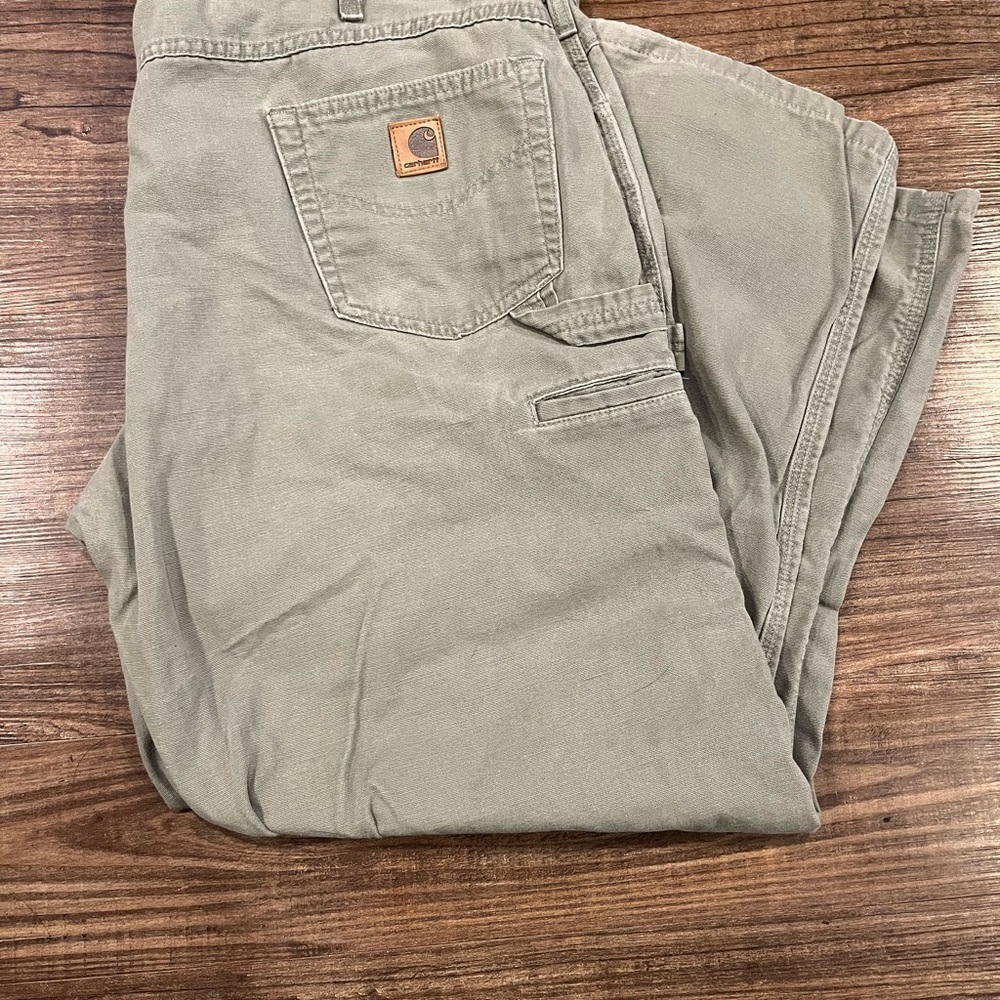 Carhartt Men's Grayish green Pants size 42,32